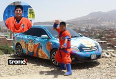 Conoce el ‘Gokú Móvil’, auto pintado con todos los personajes de Dragon Ball