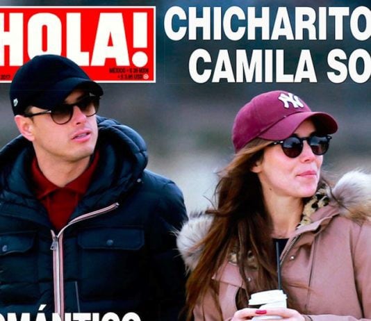 Revista mexicana confirmó romance de Camila Sodi y 'Chicharito' Hernández. ¡Tremendo amor a la mexicana!.