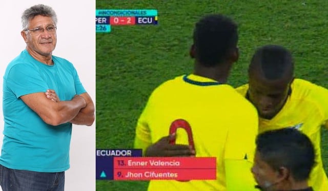 Ramón Quiroga y su hilarante comentario sobre jugador ecuatoriano que desató risas en vivo