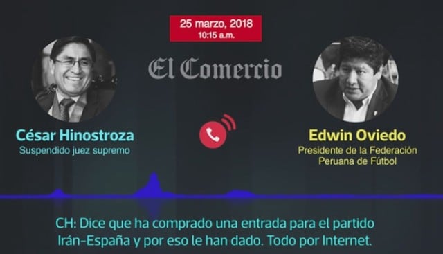 César Hinostroza y Antonio Camayo (Unidad de Investigación de El Comercio)