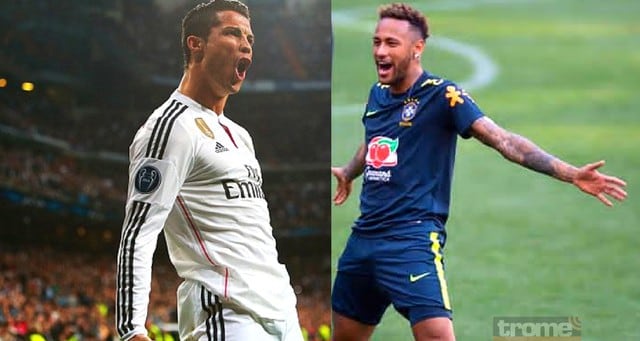 Neymar sorprende en entrenamiento de Brasil festejando gol como Cristiano Ronaldo