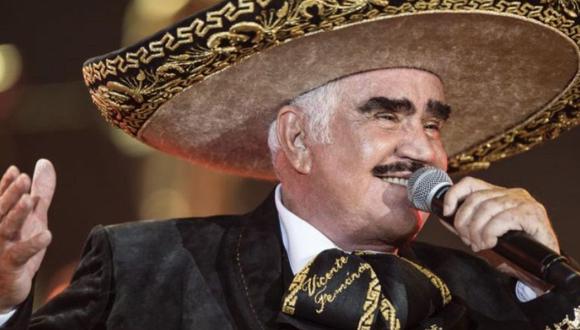 Familia de Vicente Fernández señala que el cantante responde satisfactoriamente al tratamiento. (Foto: Instagram  @_vicentefdez)