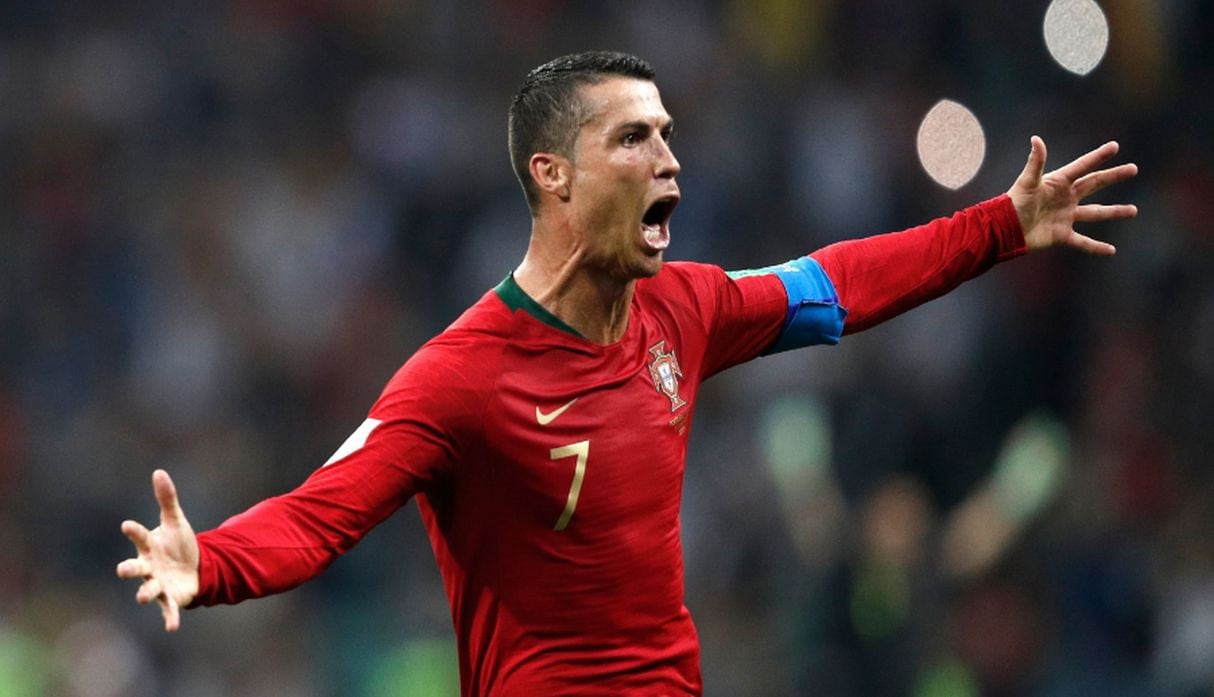 Cristiano Ronaldo y Portugal gritaron su golazo de tiro libre. (Fotos: Agencias)