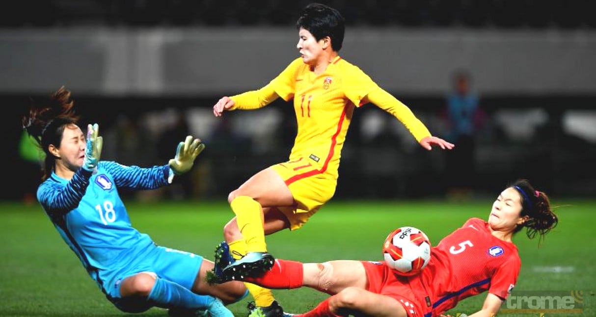 Jugadora de la selección de China anotó 9 goles en menos de 30 minutos