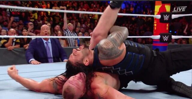 Roman Reigns conquista el título Universal por primera vez (WWE)