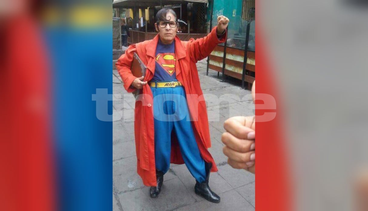 ‘Superman cholo’ se confiesa a Trome: “Tengo cuerda para rato”