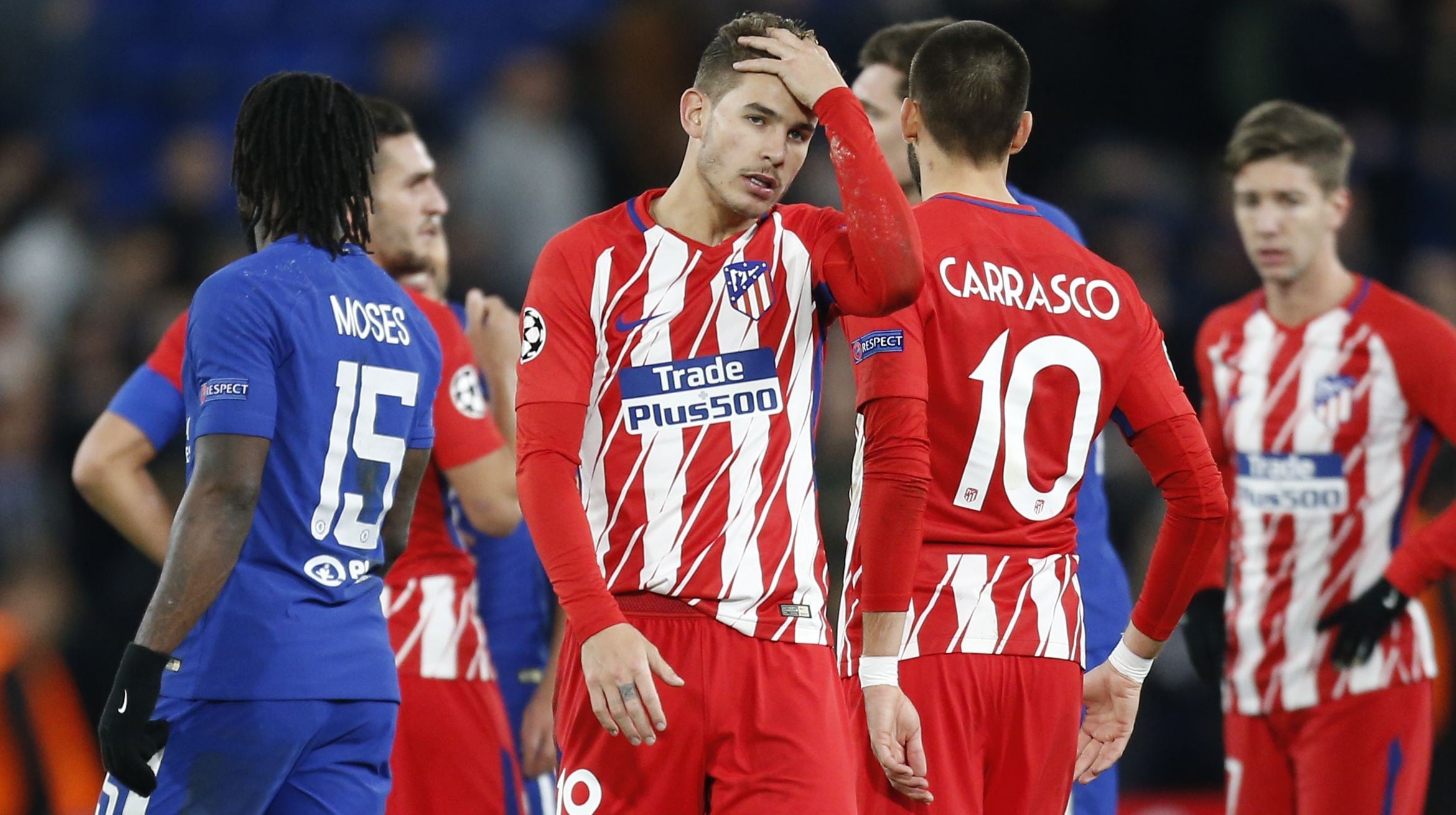Atlético Madrid empató 1-1 con Chelsea (Foto: AFP)