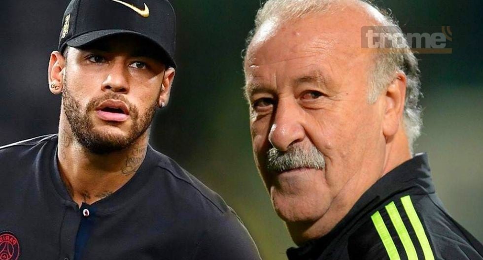 Neymar recibió golpe de Vicente del Bosque: “Es un mal ejemplo”