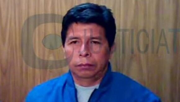 Pedro Castillo fue detenido en flagrancia luego de dar un golpe de Estado. (Foto: GEC)