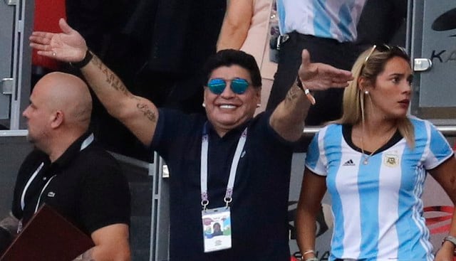 Sin duda alguna, cualquier comentario que realiza Maradona, siempre genera controversia entre los medios. (Foto: EFE)
