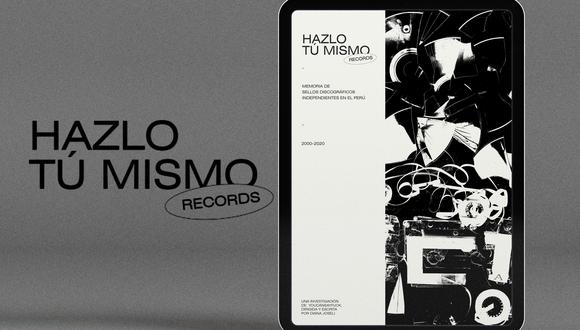Libro electrónico es la primera investigación sobre sellos discográficos independientes en el Perú. (Difusión)