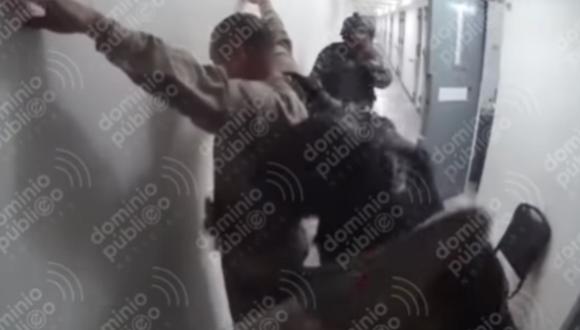 Imagen de Joaquín El Chapo Guzmán en la prisión federal del Altiplano en México. Video de 2016. (Captura de video/YouTube).