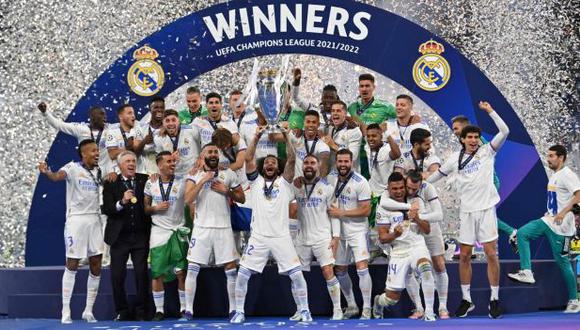 Real Madrid es el campeón vigente de la Champions League y busca repetir el plato en la temporada 2022/23. (Foto: AFP)