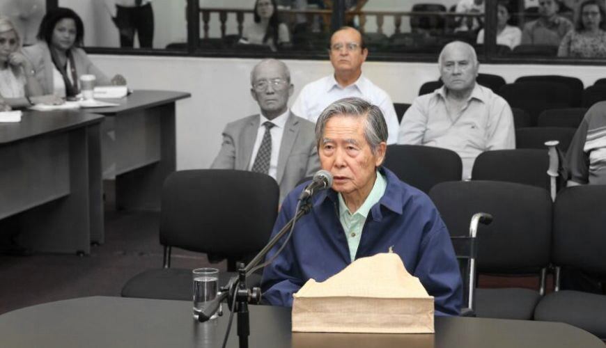 Alberto Fujimori y Vladimiro Montesinos se reencontraron en juicio por el caso Gorriti