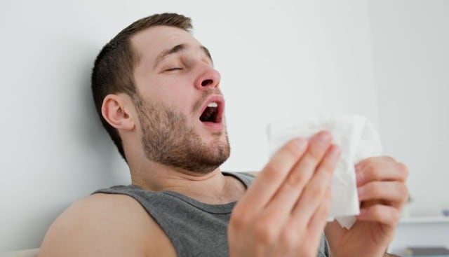 Dependiendo de la intensidad, un estornudo puede provocar sangrado por la nariz o rotura del tímpano.
