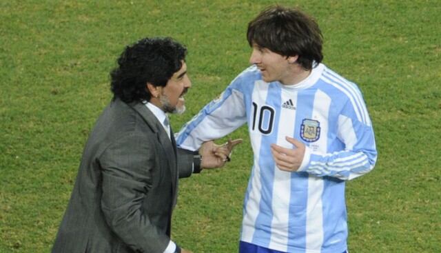 Lionel Messi fue comparado con Diego Maradona por un periodista argentino. (Fotos: Agencias)