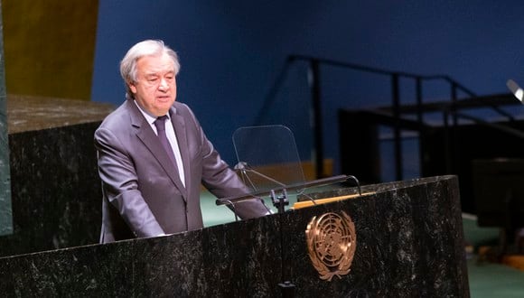 El secretario general de la ONU, Antonio Guterres. (Foto: Kena Betancur / AFP)