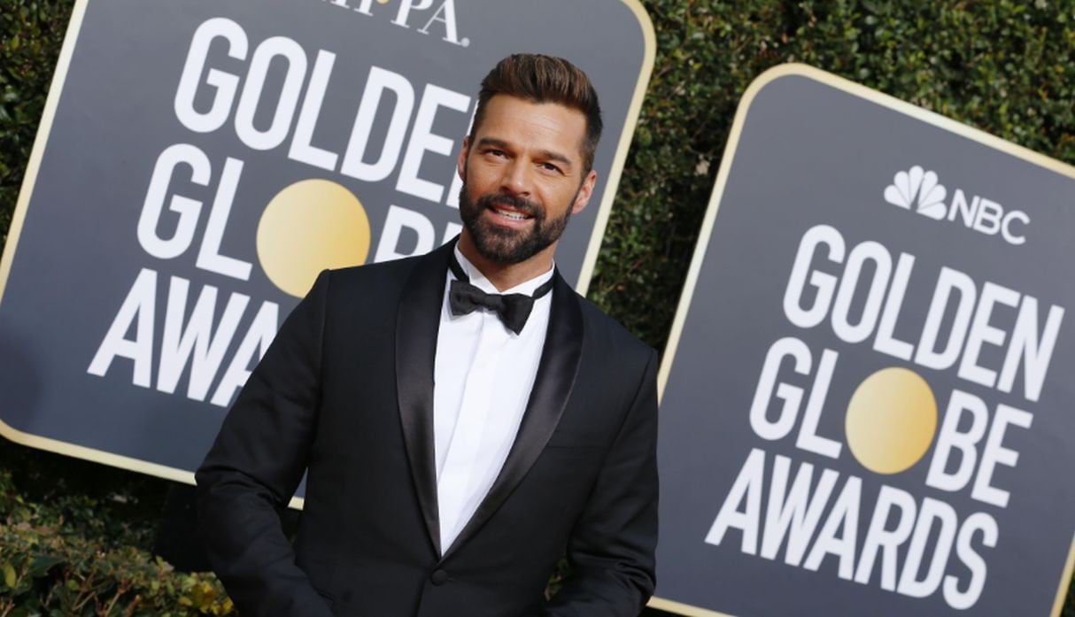 Ricky Martin asistió a los Globos de Oro 2019. (Fotos: Agencias)