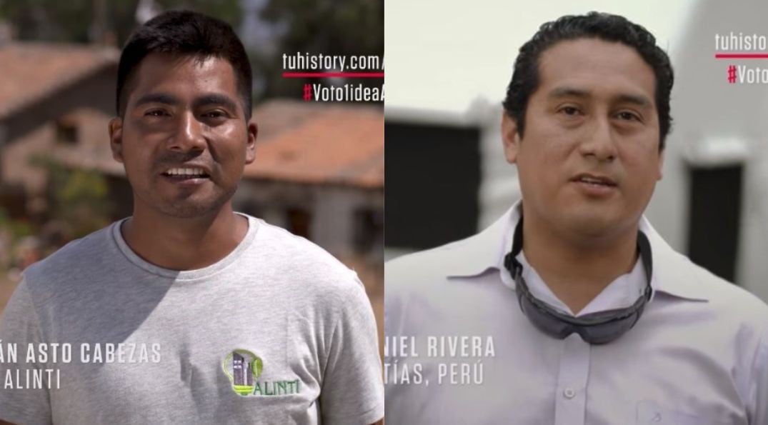 Dos peruanos son finalistas en importante concurso de innovación de History Channel