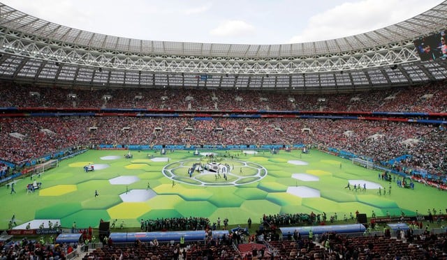 Ceremonia de inauguración de Rusia 2018: Desde el estadio Luzhnikí (FOTO: Agencias)