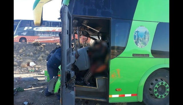 Un fallecido y doce heridos deja choque múltiple en el kilómetro 179 de la carretera Arequipa - Puno. (Fotos: Trome)