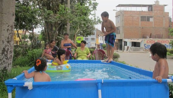 Multarán a los que usen piscinas portátiles en Los Olivos.