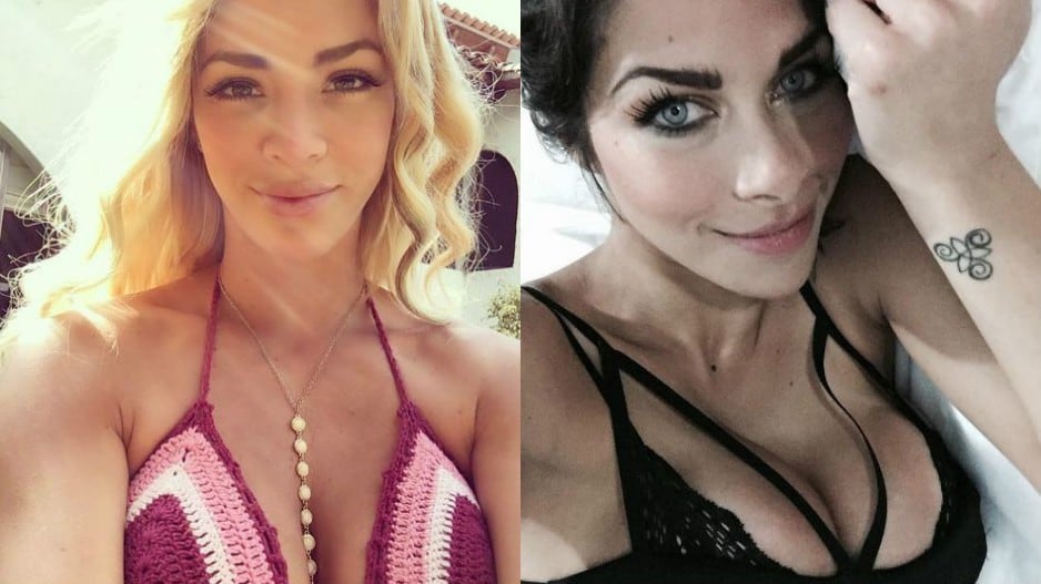 Xoana González y Sheyla Rojas posan con el mismo bikini