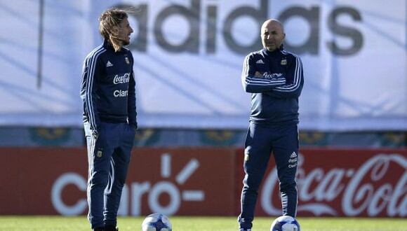 Beccacece trabajó con Sampaoli en varios equipos y  también en las selecciones de Argentina y Chile. (Foto: AFP)