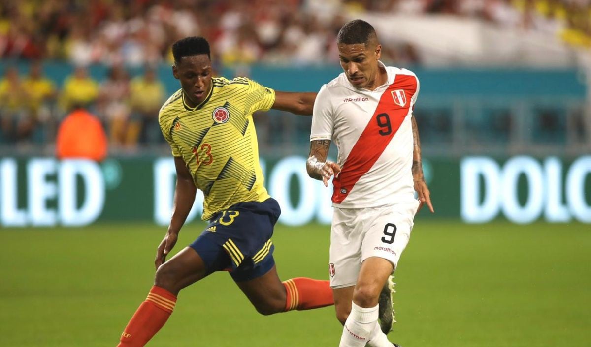 Perú vs. Colombia Partido amistoso en el Hard Rock Stadium de Miami