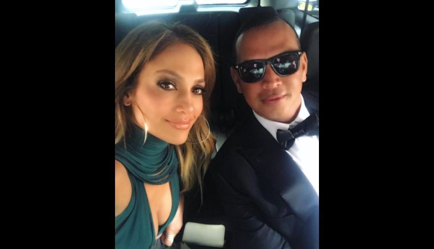 Jennifer Lopez y Alex Rodriguez. Foto: Instagram