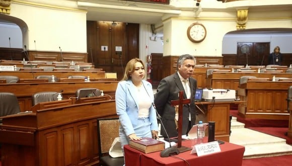 Karelim López asistió con su abogado César Nakazaki. (Foto: GEC)