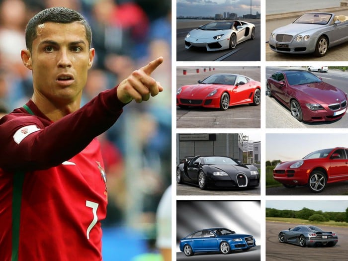 Cristiano Ronaldo: Los 20 autos de la figura mundial [FOTOS]