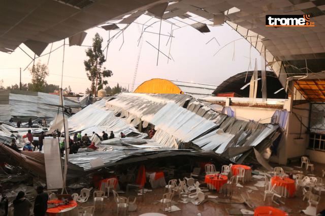 Más de 47 personas fueron aplastadas por el techo. (Foto: Jhefryn Sedano/GEC)