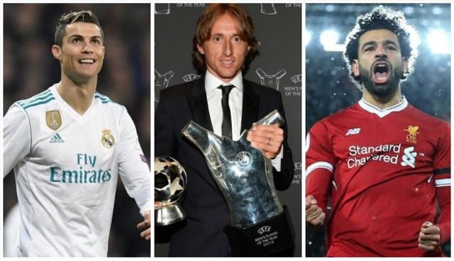 Modric, 90 puntos más que Cristiano Ronaldo: así quedó el Top 10 del Mejor Jugador UEFA.&nbsp;(Foto: AFP)