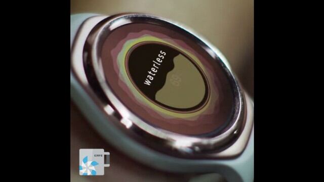 Así se ve el nuevo reloj deportivo de Samsung. (Twitter)