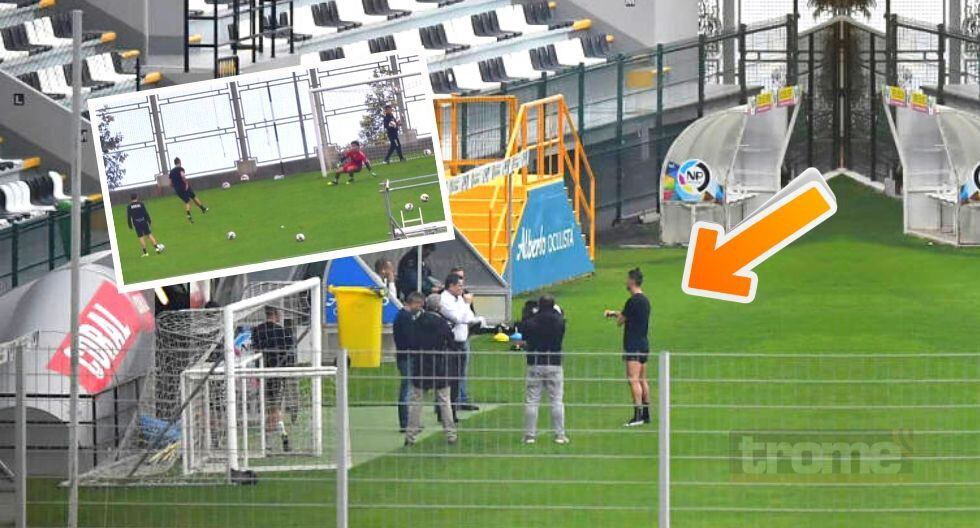 Cristiano Ronaldo entrenó en Estadio de Madeira en plena cuarentena