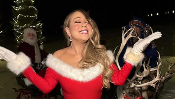 Mariah Carey disfrutó la Nochebuena con un paseo en trineo al lado de sus mellizos. (Foto: @mariahcarey)