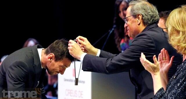Lionel Messi recibió la Cruz de San Jordi en Cataluña