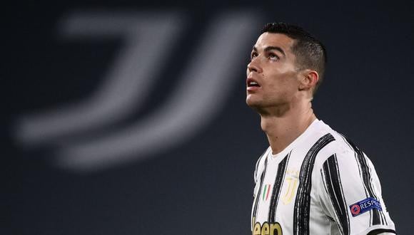 Cristiano Ronaldo se marchó lesionado de la última práctica de Juventus. (Foto: AFP)