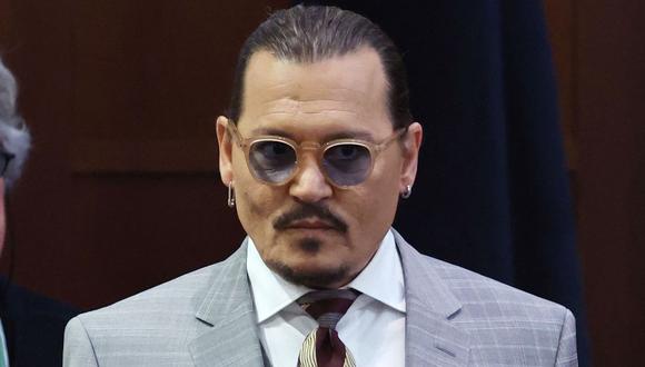 Johnny Depp fue visto con un look irreconocible (Foto: AFP)