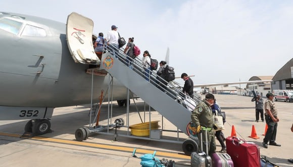 El ministro indicó que tienen a otro grupo de repatriación de alrededor de 2 mil compatriotas. (Foto: Andina)