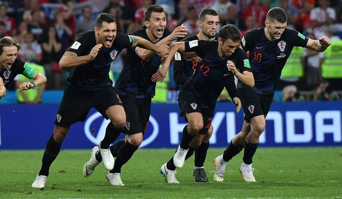 Croacia ganó 4-3 a Rusia por penales, lo eliminó y en semifinales enfrenta a Inglaterra por Rusia 2018