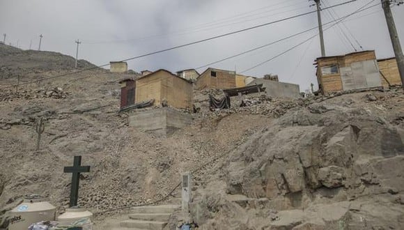 Situación en el cerro San Cristóbal donde se advierte respecto a invasiones. (Foto: Anthony Niño de Guzmán/GEC)