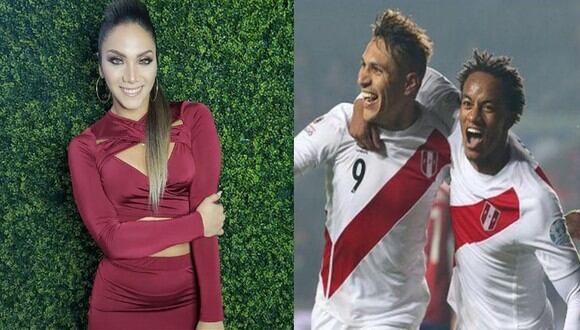 Isabel Acevedo señaló que Paolo Guerrero y André Carrillo le parecen los más guapos de la selección peruana