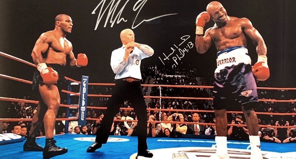 Mike Tyson y Evander Holyfield subirían al ring 20 años después de mordisco en la oreja