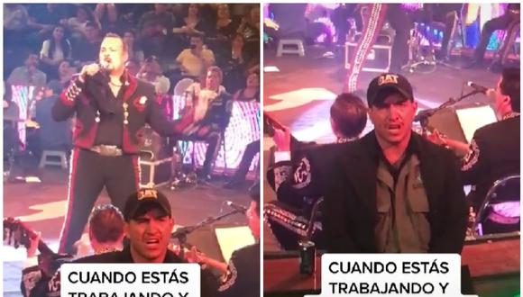Video muestra cómo un hombre de seguridad disfruta de un concierto en México. (Foto: @eljerrysalazar / TikTok)