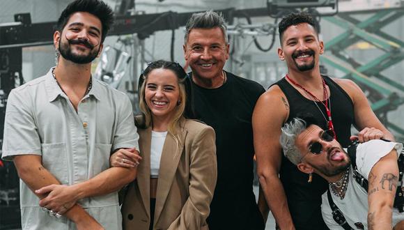 El cantante colombiano Camilo entrevistó a toda la familia Montaner en su podcast ‘El Rincón de la Tribu’ por el éxito que ha conseguido el tema 'Amén'. (Instagram: @camilo)
