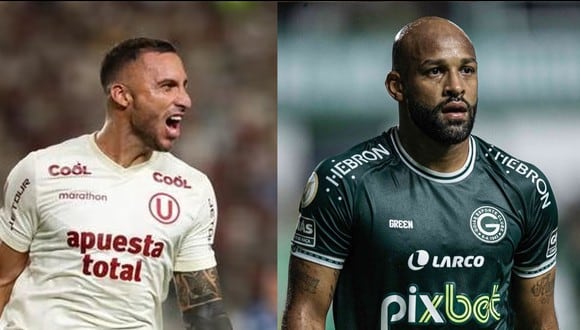 Universitario vs Goiás se enfrentan por la fecha 2 de la Copa Sudamericana. Foto: Composición