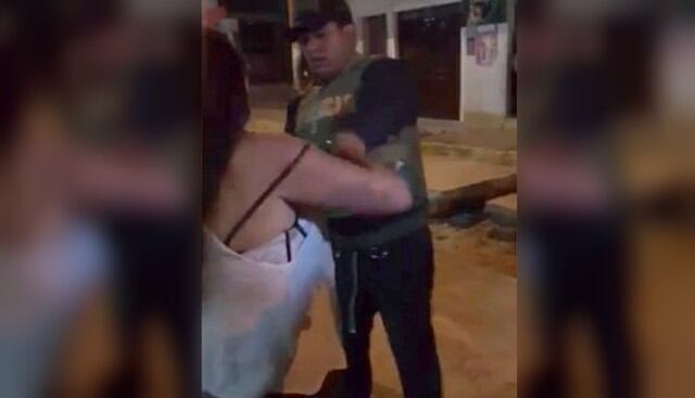 Chiclayo: Mujer atacó a policía que salió a defenderla de agresión de su pareja