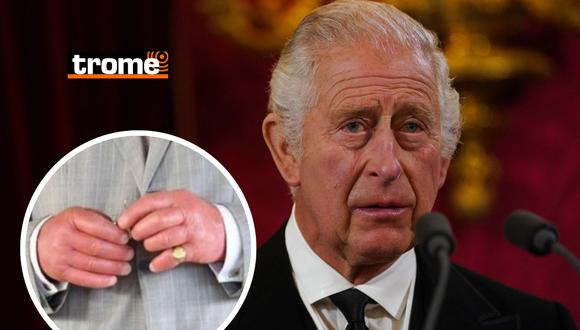 El rey Carlos III es conocido por tener sus dedos en forma de salchicha. (Foto: AFP/Twtitter)
